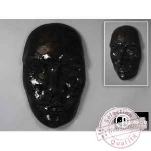 Objet dcoration exaltation masque noir 103cm Edelweiss -C7908