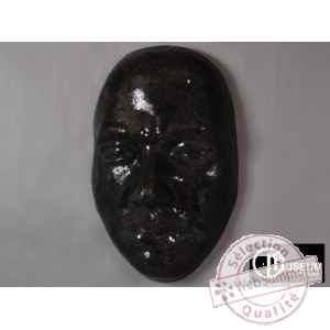 Objet dcoration exaltation masque noir 66cm Edelweiss -C7925