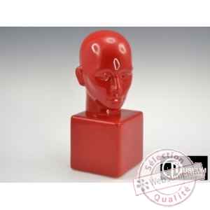 statue apparence visage rouge Edelweiss -B5771