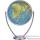 Globe gographique Columbus lumineux - modle Magnum - sphre 111 cm Duo, pied acier-CO2011182