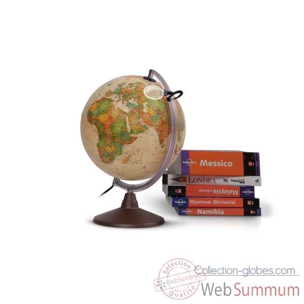 Globe lumineux marco polo 25 antique 25 cm (diamtre) Sicjeg