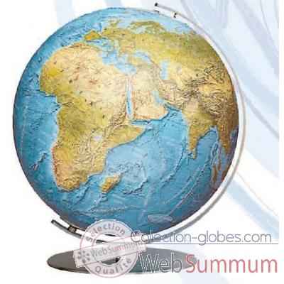 Globe lumineux colombus diam 34 collection classic duorama relief co213481f