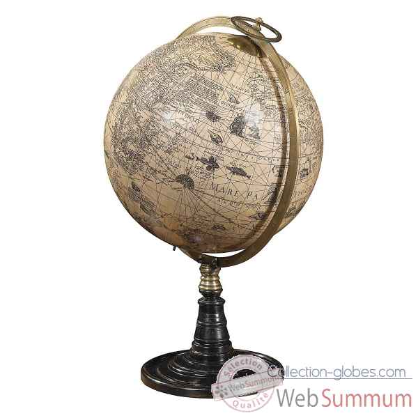 Globe vieux monde décoration marine amf gl046