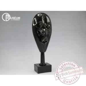 Objet décoration spirit masque noir Edelweiss -C2075