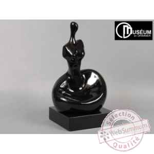 statuette noire 44cm Edelweiss -C8064