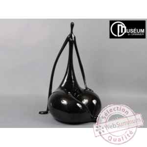statuette noire 69cm Edelweiss -C8071