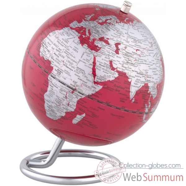 Mini globe galilei rouge emform -se-0705