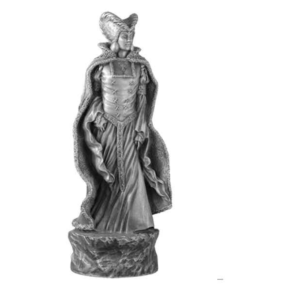 Figurines étains Pièce échiquier Reine Guenièvre -CE002