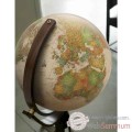 Video Globe Prestige Emily - modele Marco Polo - Globe geographique lumineux -  Cartographie de type antique,  reactualisee - diam 50 cm - hauteur 106 cm