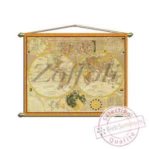 Carte politique décorative Zoffoli -Art.3611