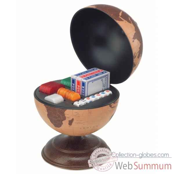 Globe de bureau avec jeux Zoffoli -Z.703/PNB