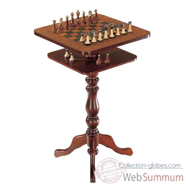 Table à échecs de collection en style ancien Zoffoli -Art.136